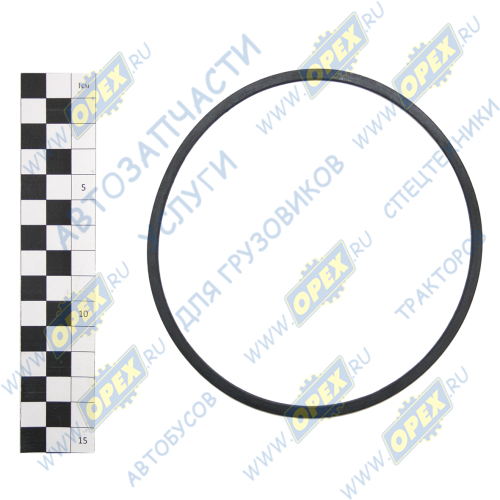 840.1012083-10 Кольцо (РТИ) квадр.сеч. ф125х4,5х4,5-2Б колпака масляного фильтра АРС Груп